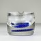 Cendrier en Verre de Murano Bleu, Italie, 1970s 11
