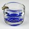 Cendrier en Verre de Murano Bleu, Italie, 1970s 8