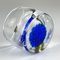 Cendrier en Verre de Murano Bleu, Italie, 1970s 6