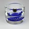 Cendrier en Verre de Murano Bleu, Italie, 1970s 4