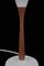 Dänische Schreibtischlampe aus Metall & Teak, 1960er 2