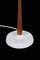 Dänische Schreibtischlampe aus Metall & Teak, 1960er 7