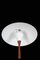 Dänische Schreibtischlampe aus Metall & Teak, 1960er 3