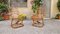 Fauteuils en Rotin dans le style de Tito Agnoli pour Dal Vera, 1950s, Set de 2 16