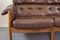Vintage Tufted Leather Sofa 7