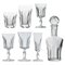 Polignac Crystal Pieces from Baccarat, France, 1950s, Set of 36 1