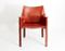 CAB 313 Chairs by Mario Bellini for Cassina, 1977, Set of 4 6