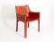 CAB 313 Chairs by Mario Bellini for Cassina, 1977, Set of 4 1