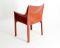 CAB 313 Chairs by Mario Bellini for Cassina, 1977, Set of 4 5