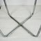 Circular Black Oak and Tubular Steel Bauhaus Coffee Table by Marcel Breuer, 1930s 4