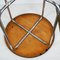 Circular Black Oak and Tubular Steel Bauhaus Coffee Table by Marcel Breuer, 1930s 7