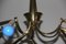 Lámpara de araña de Oscar Torlasco para Lumi Milano, años 50, Imagen 13