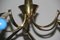 Lámpara de araña de Oscar Torlasco para Lumi Milano, años 50, Imagen 9