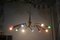 Lámpara de araña de Oscar Torlasco para Lumi Milano, años 50, Imagen 4