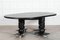 Mesa de comedor brutalista inglesa de olmo ebonizado, años 60, Imagen 2