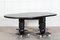 Mesa de comedor brutalista inglesa de olmo ebonizado, años 60, Imagen 9