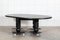 Mesa de comedor brutalista inglesa de olmo ebonizado, años 60, Imagen 11
