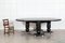 Mesa de comedor brutalista inglesa de olmo ebonizado, años 60, Imagen 3