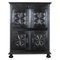 French Ebonised Oak and Walnut Cupboard, 1790s 1