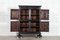 French Ebonised Oak and Walnut Cupboard, 1790s 2