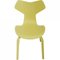 Yellow Grandprix Chairs by Arne Jacobsen, Set of 6 3