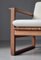 Set of Model 246 Lounge Chair and Ottoman in Oak and Teak attributed to Børge Mogensen for Fredericia, 1957, Image 10