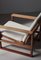 Set of Model 246 Lounge Chair and Ottoman in Oak and Teak attributed to Børge Mogensen for Fredericia, 1957, Image 4