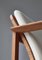Set of Model 246 Lounge Chair and Ottoman in Oak and Teak attributed to Børge Mogensen for Fredericia, 1957, Image 6