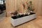 Large Planter in Marble and Brushed Steel, 1960s 1