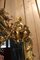 Grand Miroir Napoléon III en Bois Doré avec Putti et Mascaron 10