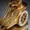 Empire Kaminuhr mit Putto in Chariot von Thiery À Paris 7