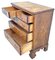 Small Antique Burr Elm Chest of Drawers, 1760 3