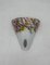 Murano Sylcom Glas Deckenlampe, 1980 3