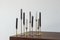 Vintage Brass Candlesticks, 1960s, Set of 9, Image 2