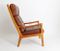 Poltrona Senator Mid-Century in teak di Ole Wanscher per Poul Jeppesen, Immagine 8