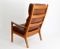 Poltrona Senator Mid-Century in teak di Ole Wanscher per Poul Jeppesen, Immagine 9