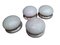 Mid-Century Modern Milk Glass Wall Lights, Set of 4 1
