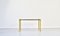 Couchtisch aus Messing & Rauchglas, 1960er 3