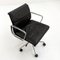 Silla de escritorio EA217 Soft Pad de cuero de Charles & Ray Eames para ICF, años 70, Imagen 6