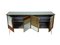 Four-Door Sideboard in Multicolored Glass, 1980s 4