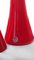 Carnaby Vase Set in Red Art Glass by Per Lütken for Holmegaard, 1960s, Set of 3 6
