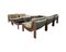 Fauteuil Modulaire Brutaliste par Carl Straub, Allemagne, 1970s, Set de 9 3