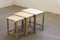 Nesting Tables in Oak by Henning Kjærnulf, 1970s, Set of 3 6