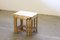 Nesting Tables in Oak by Henning Kjærnulf, 1970s, Set of 3 1