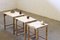 Nesting Tables in Oak by Henning Kjærnulf, 1970s, Set of 3 12