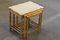 Nesting Tables in Oak by Henning Kjærnulf, 1970s, Set of 3 5