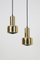 Dänische Vintage Hängelampen, 1960er, 2er Set 1