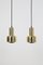 Dänische Vintage Hängelampen, 1960er, 2er Set 3