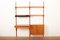 Royal System 1 Holmen Wandregal aus Teak mit Schiebetüren von Poul Cadovius für Cado, 1948 1