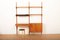 Royal System 1 Holmen Wandregal aus Teak mit Schiebetüren von Poul Cadovius für Cado, 1948 10